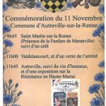 Commémoration du 11 novembre